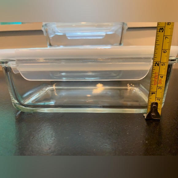 Glass Food Storage Containers with Lids - set of 4 - Picture 9 of 9